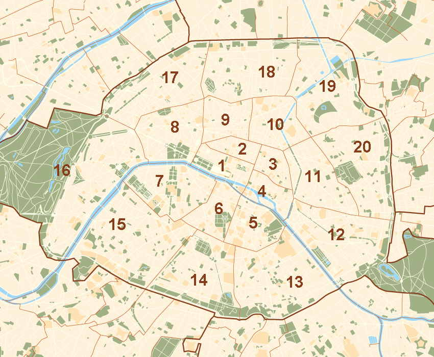 Arrondissements of Paris - Wikipedia