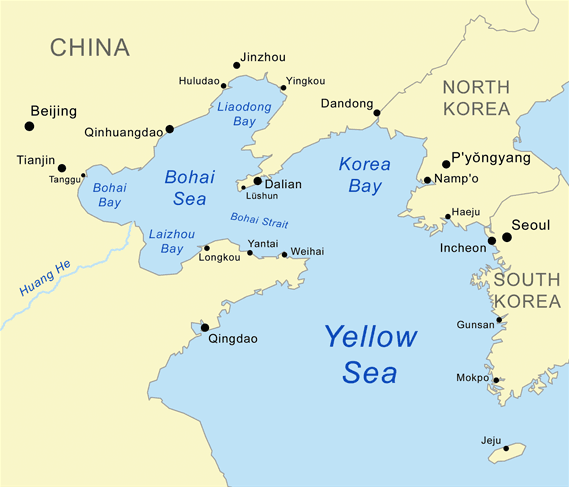 Yellow Sea - Wikipedia