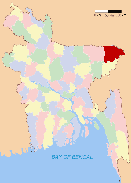 Sylhet (district) — Wikipédia