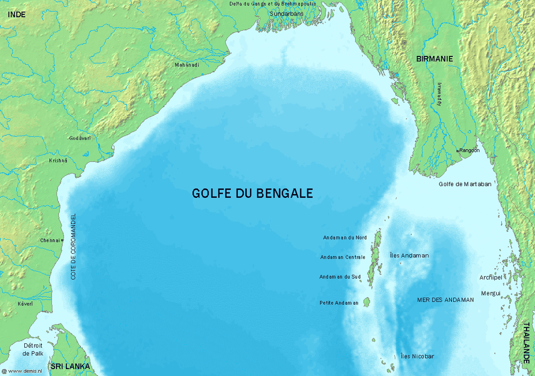 Golfe du Bengale — Wikipédia