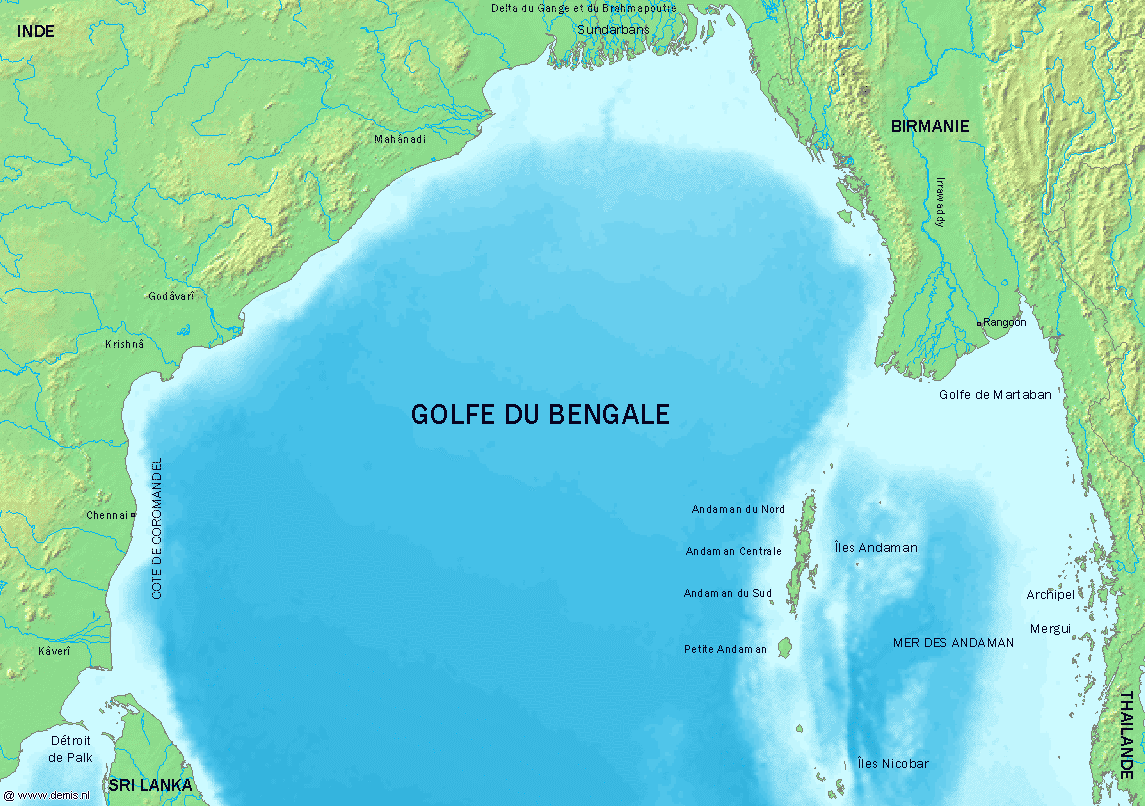 Golfe du Bengale — Wikipédia