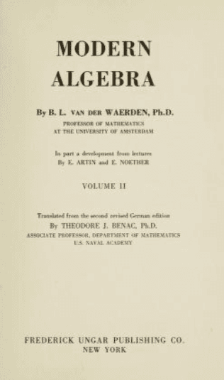 Moderne Algebra - Wikipedia
