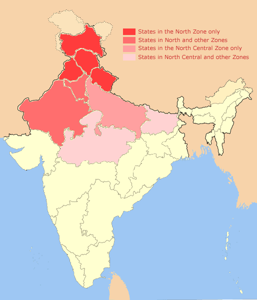 Inde du Nord — Wikipédia