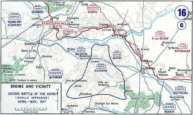 Bataille du Chemin des Dames — Wikipédia