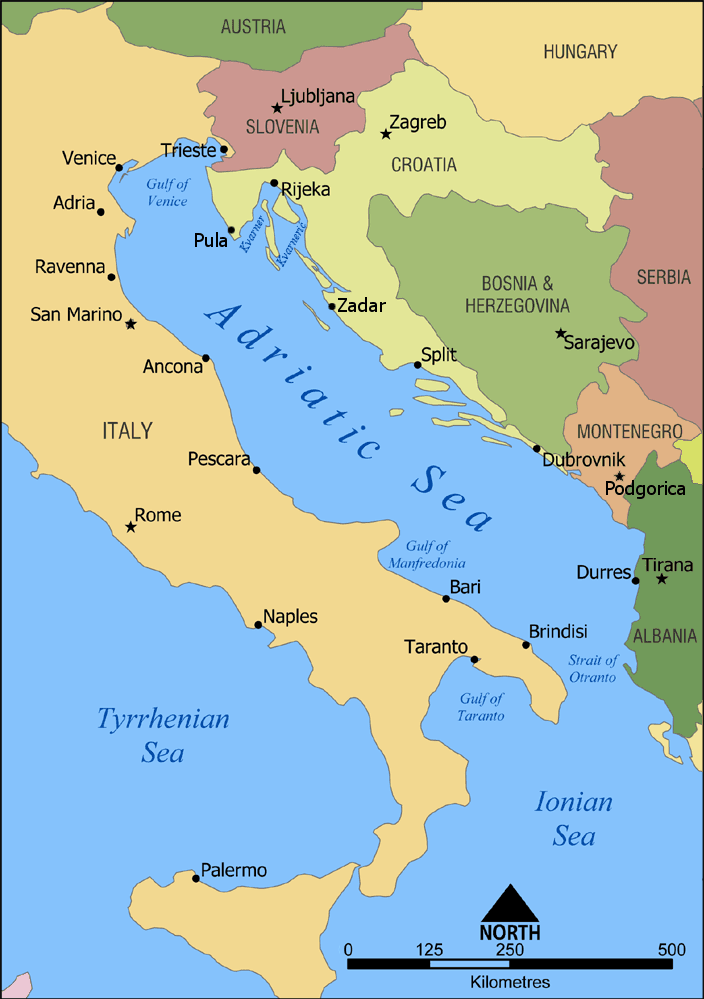 Adriatic Sea - Wikipedia