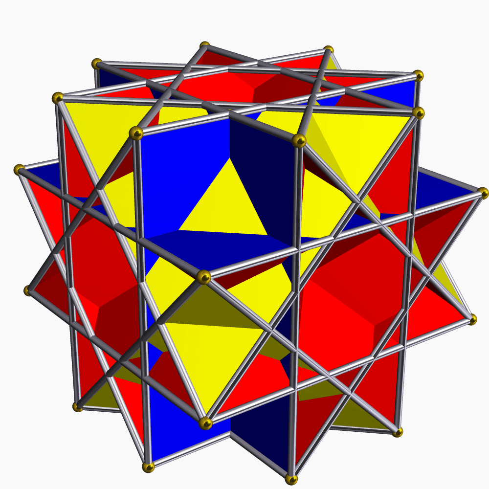 Dodécadodécaèdre ditrigonal — Wikipédia