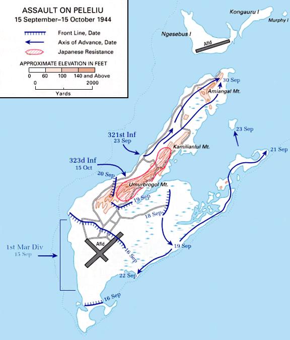 Bataille de Peleliu — Wikipédia