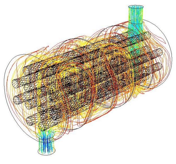 Échangeur de chaleur coque et tube — Wikipédia