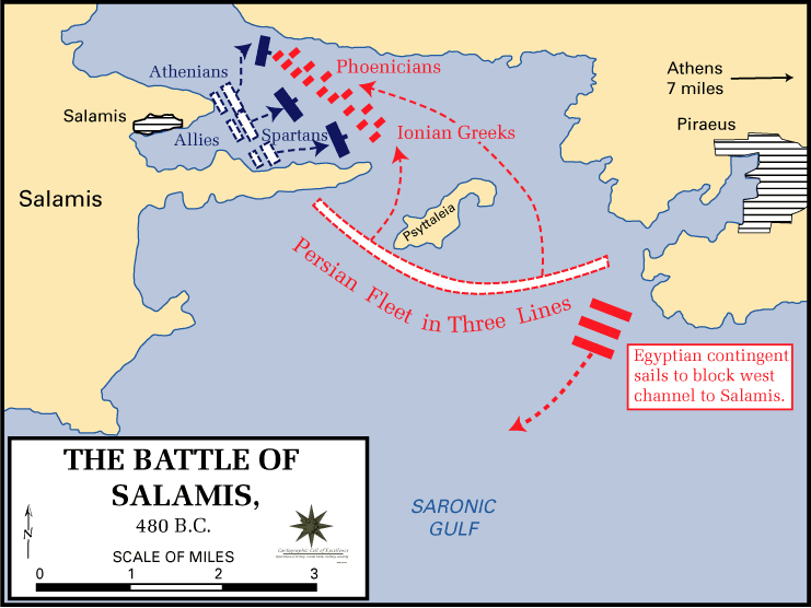 Battle of Salamis - Wikipedia