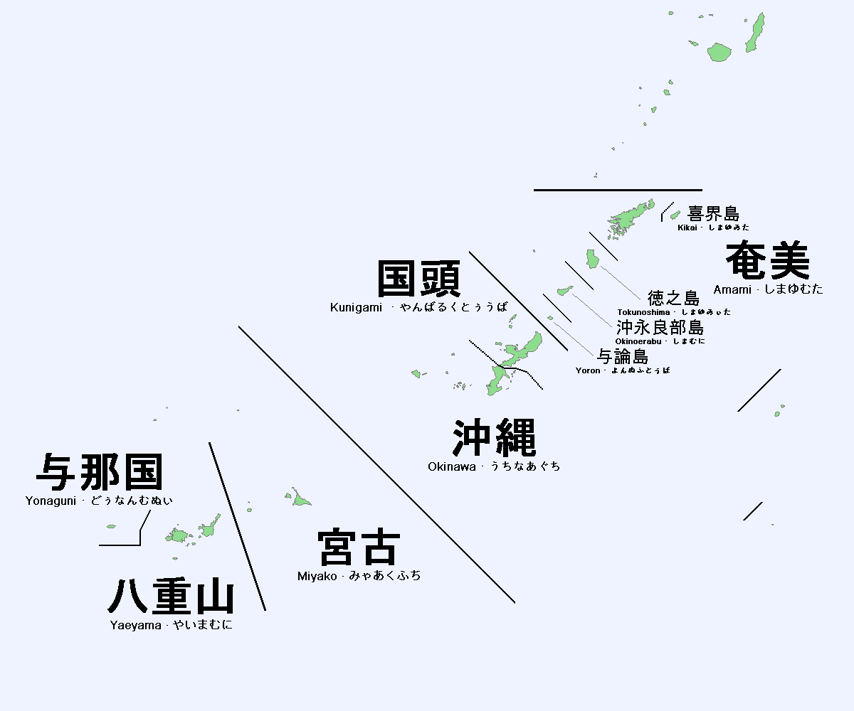 Ryukyuan languages - Wikipedia