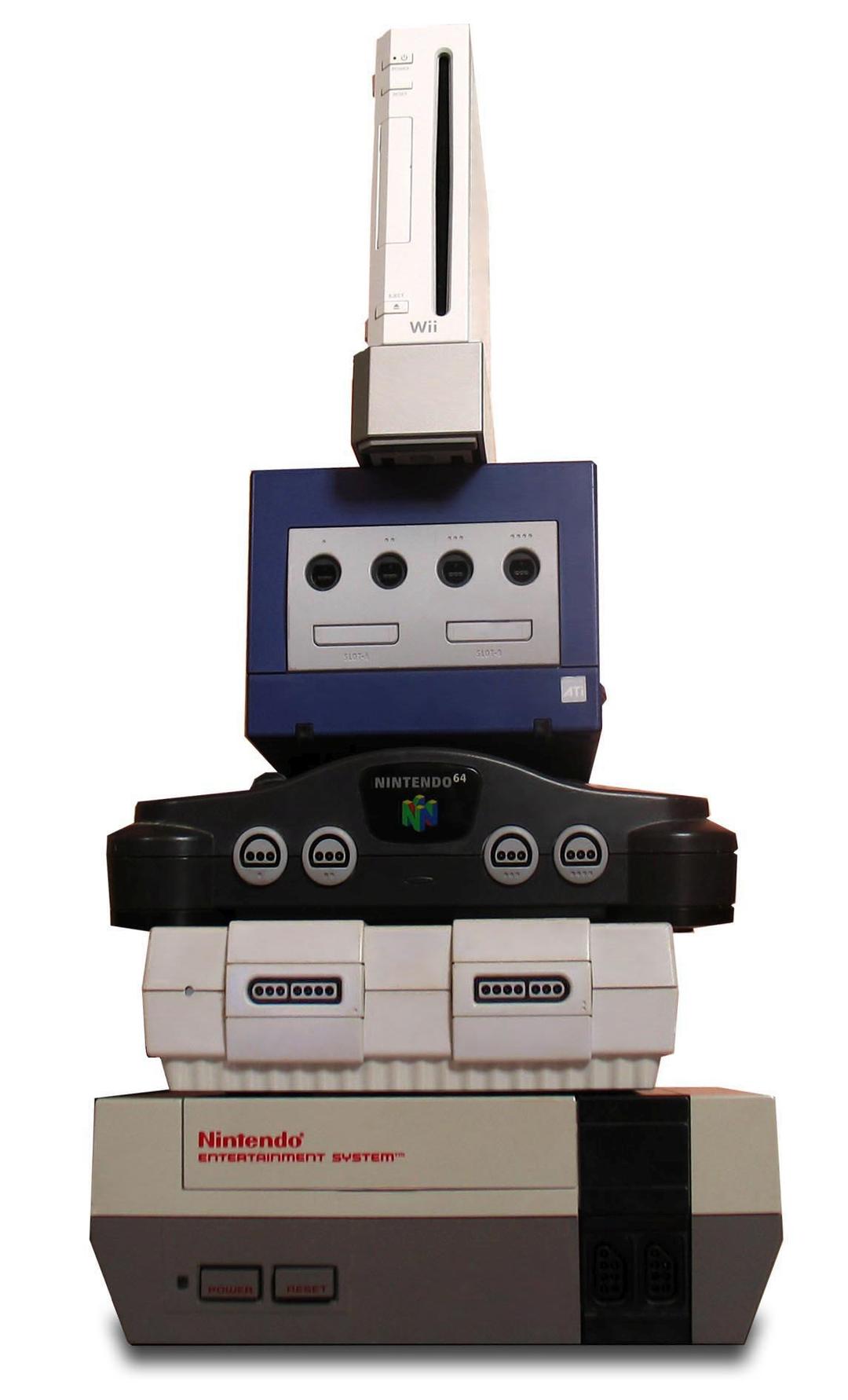 Nintendo video game consoles - Wikipedia