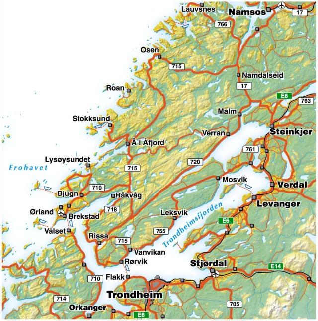 Trondheimsfjord — Wikipédia