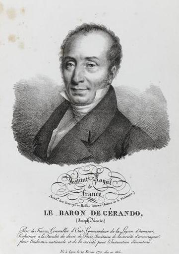 Joseph Marie, baron de Gérando - Wikipedia