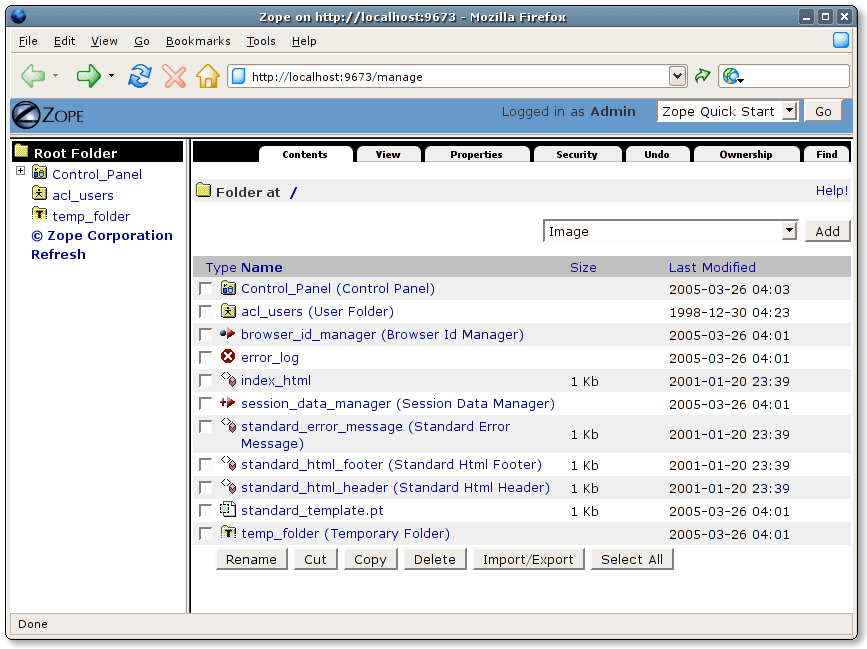 Zope — Wikipédia