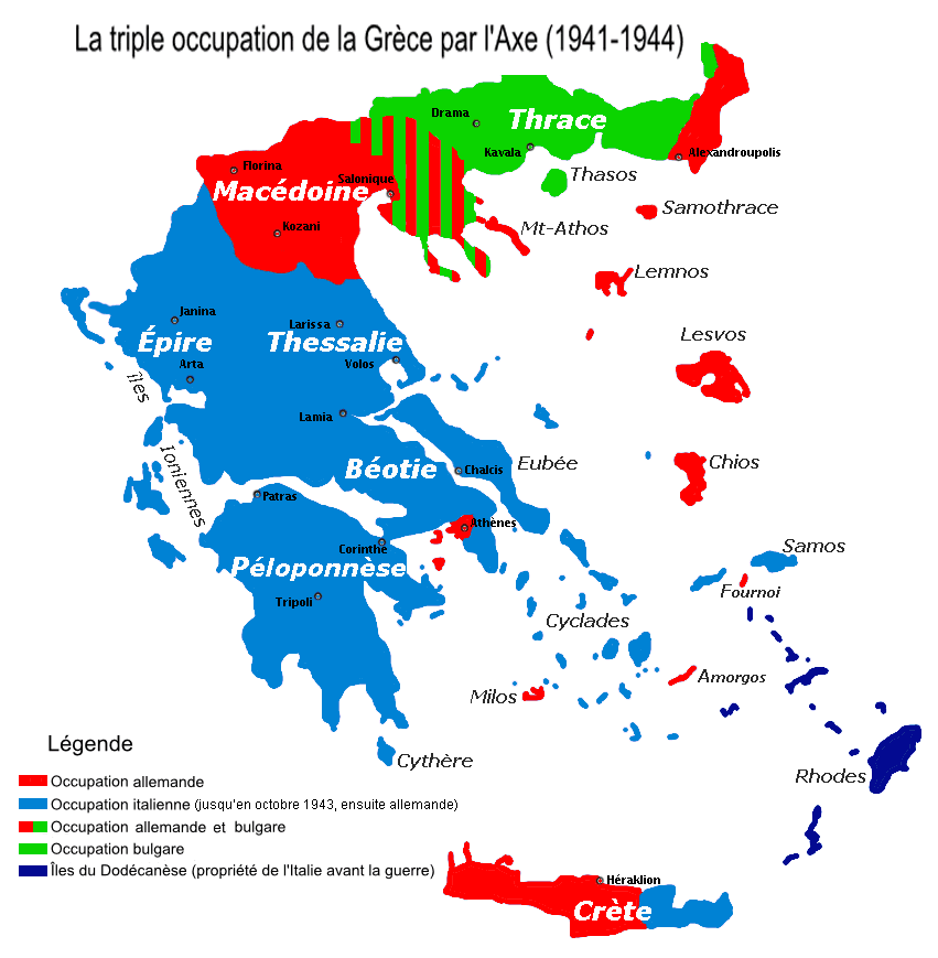 Résistance en Grèce pendant la Seconde Guerre mondiale — Wikipédia