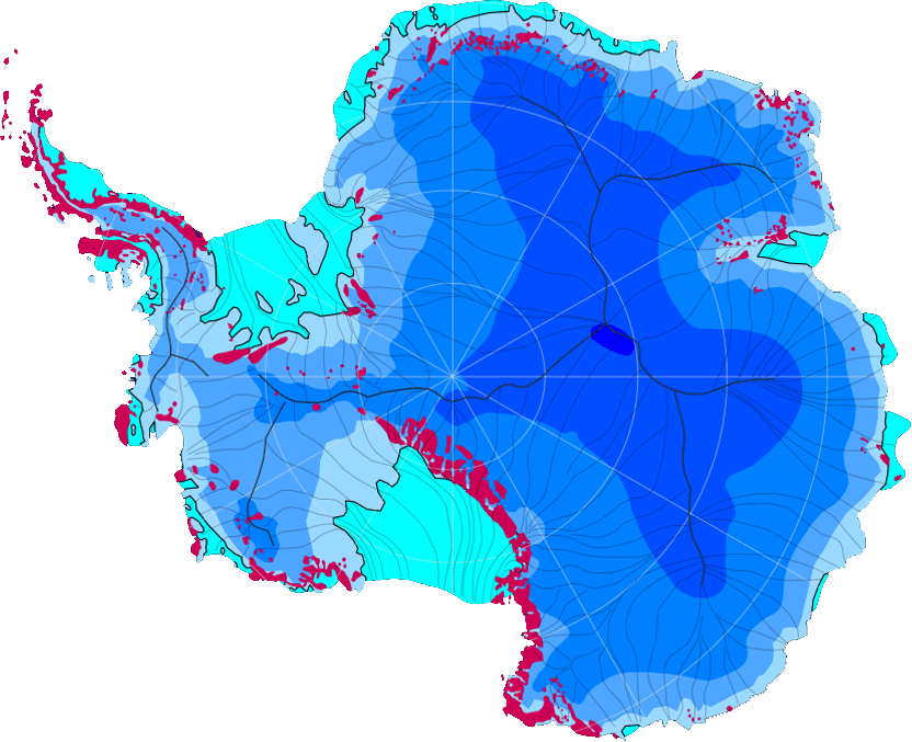 Inlandsis de l'Antarctique — Wikipédia