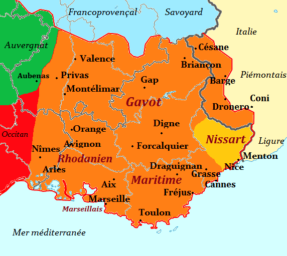 Provençal dialect - Wikipedia