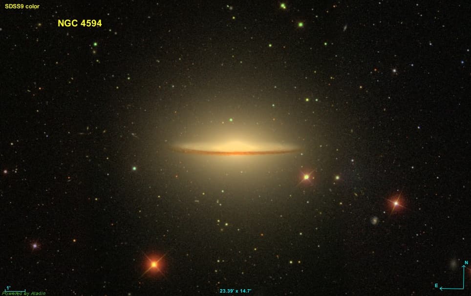 M104 (galaxie) — Wikipédia