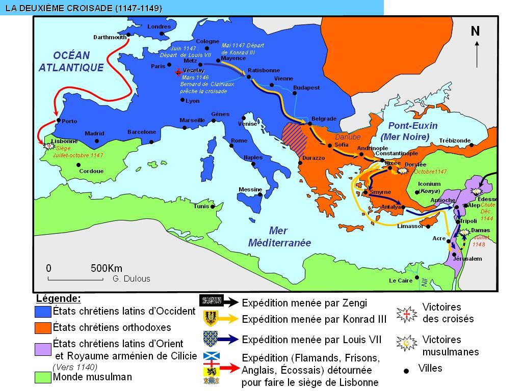 Deuxième croisade — Wikipédia