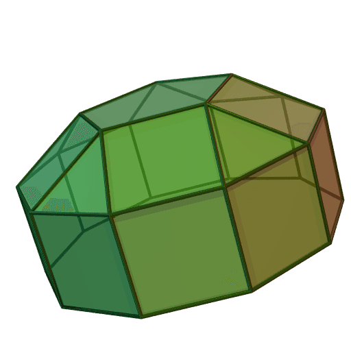 Elongated pentagonal cupola - Wikipedia