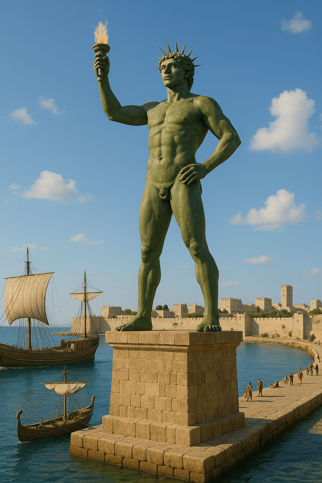 Colosse de Rhodes — Wikipédia