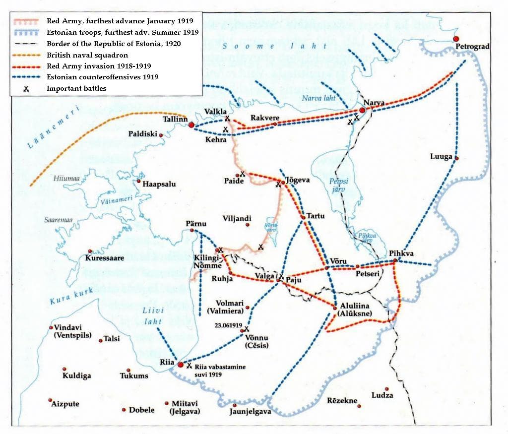 Offensive soviétique vers l'Ouest de 1918-1919 — Wikipédia