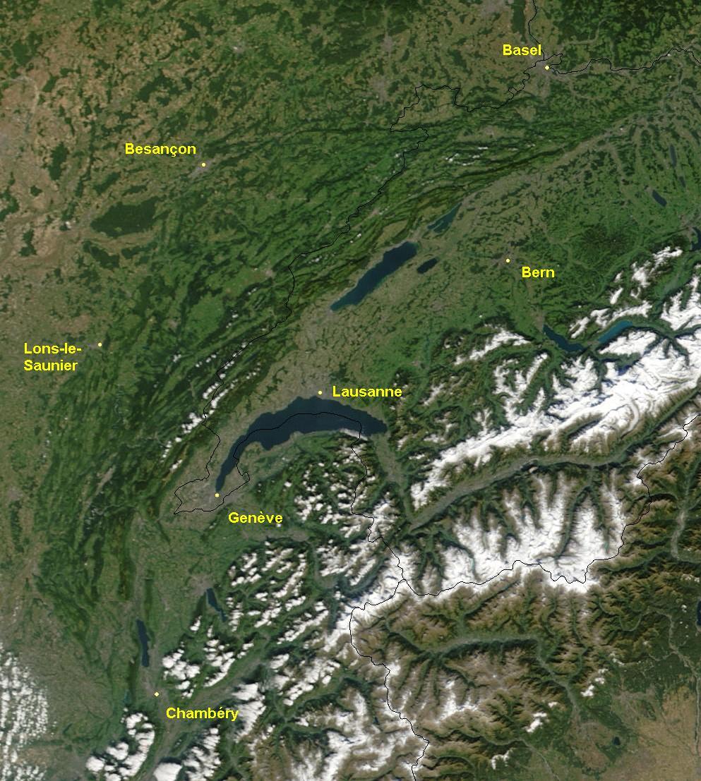 Massif du Jura — Wikipédia