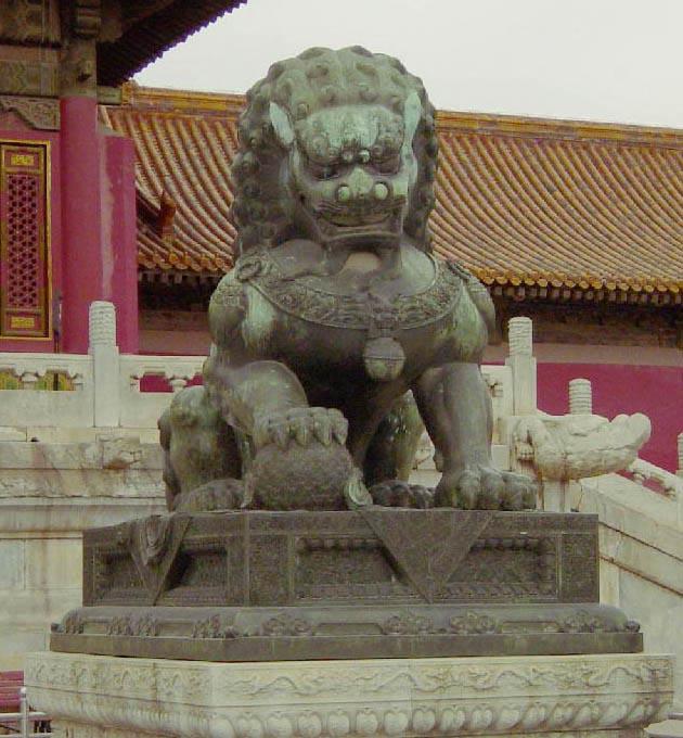 Lion gardien chinois — Wikipédia