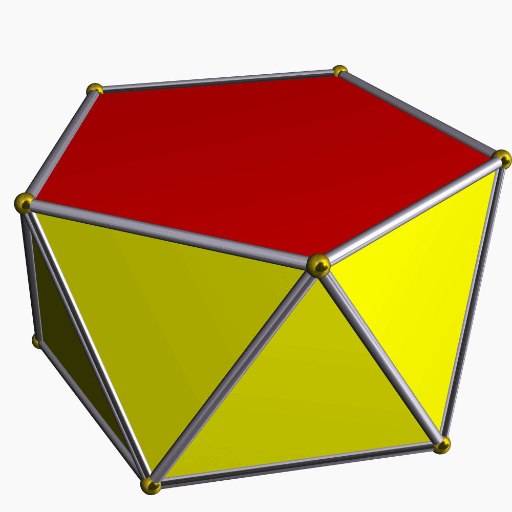 Antiprisme pentagonal — Wikipédia