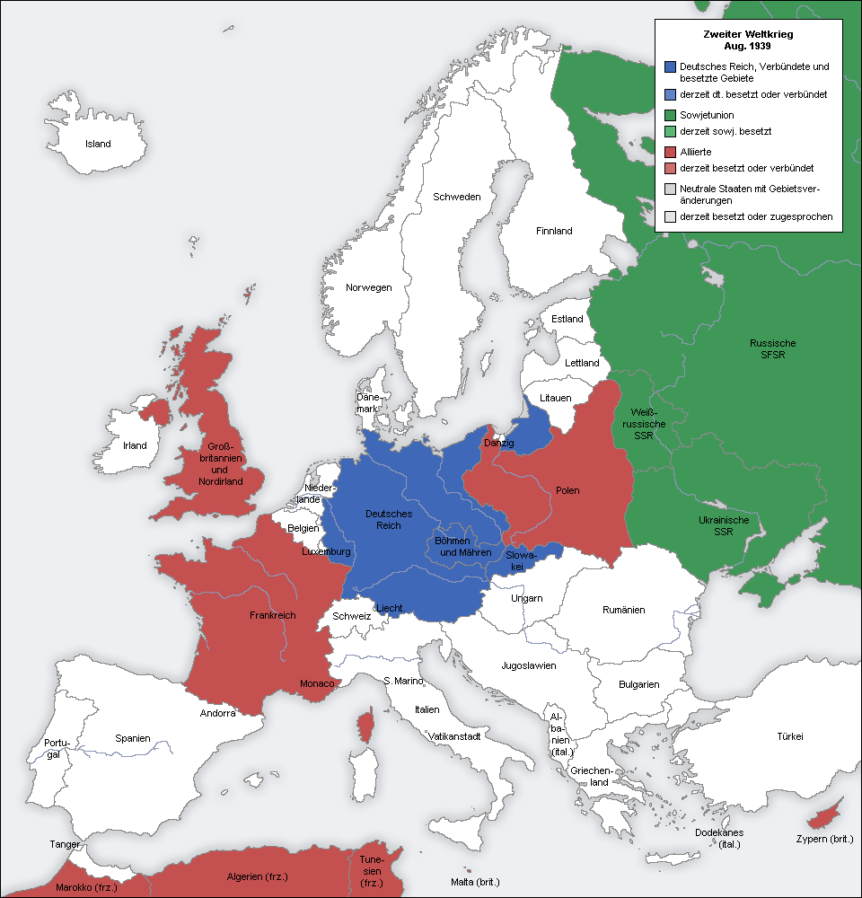 Théâtre européen de la Seconde Guerre mondiale — Wikipédia