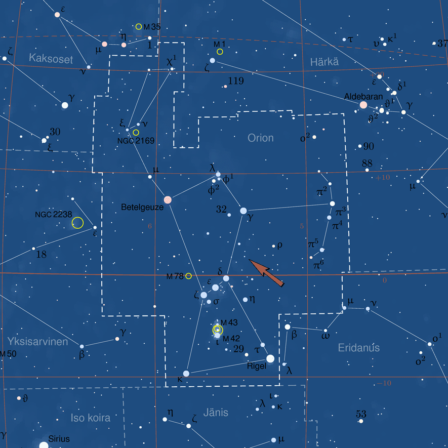 25 Orionis - Wikipedia