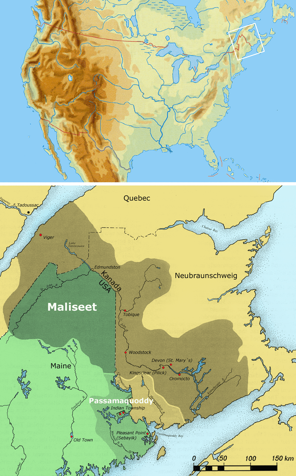 Passamaquoddys — Wikipédia