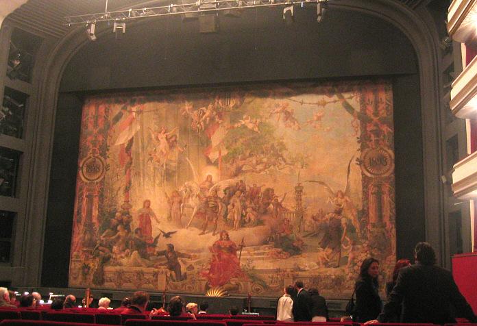 Rideau de théâtre — Wikipédia