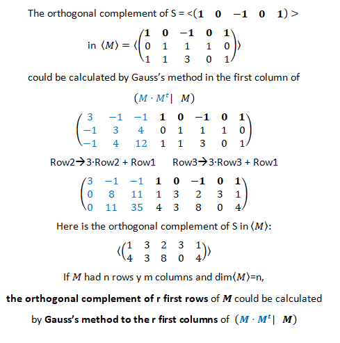 Complément orthogonal — Wikipédia