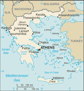 Géographie de la Grèce — Wikipédia