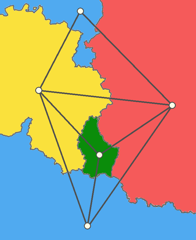 Théorème des quatre couleurs — Wikipédia