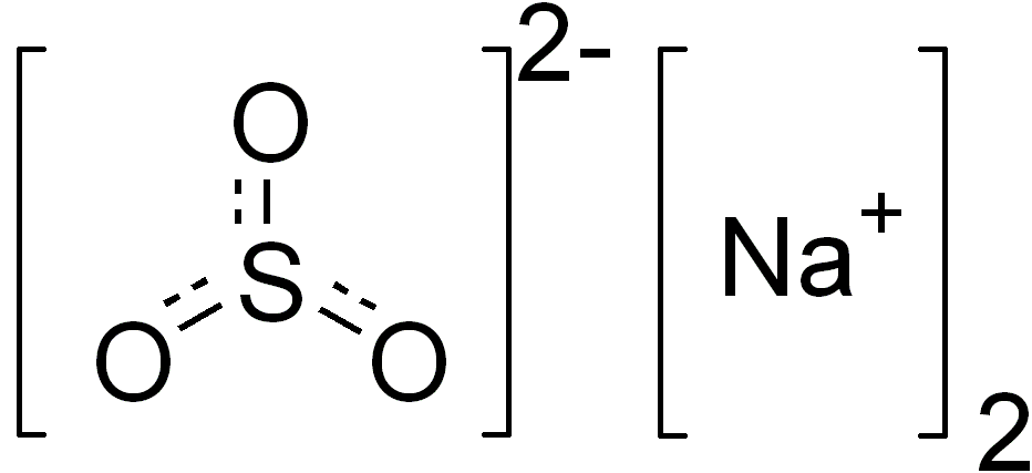 Sulfite de sodium — Wikipédia