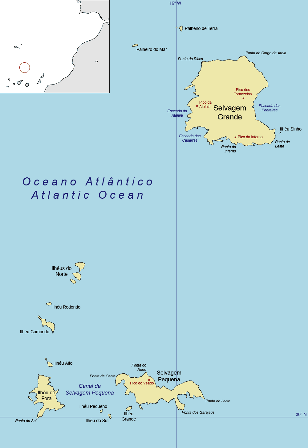 Îles Selvagens — Wikipédia