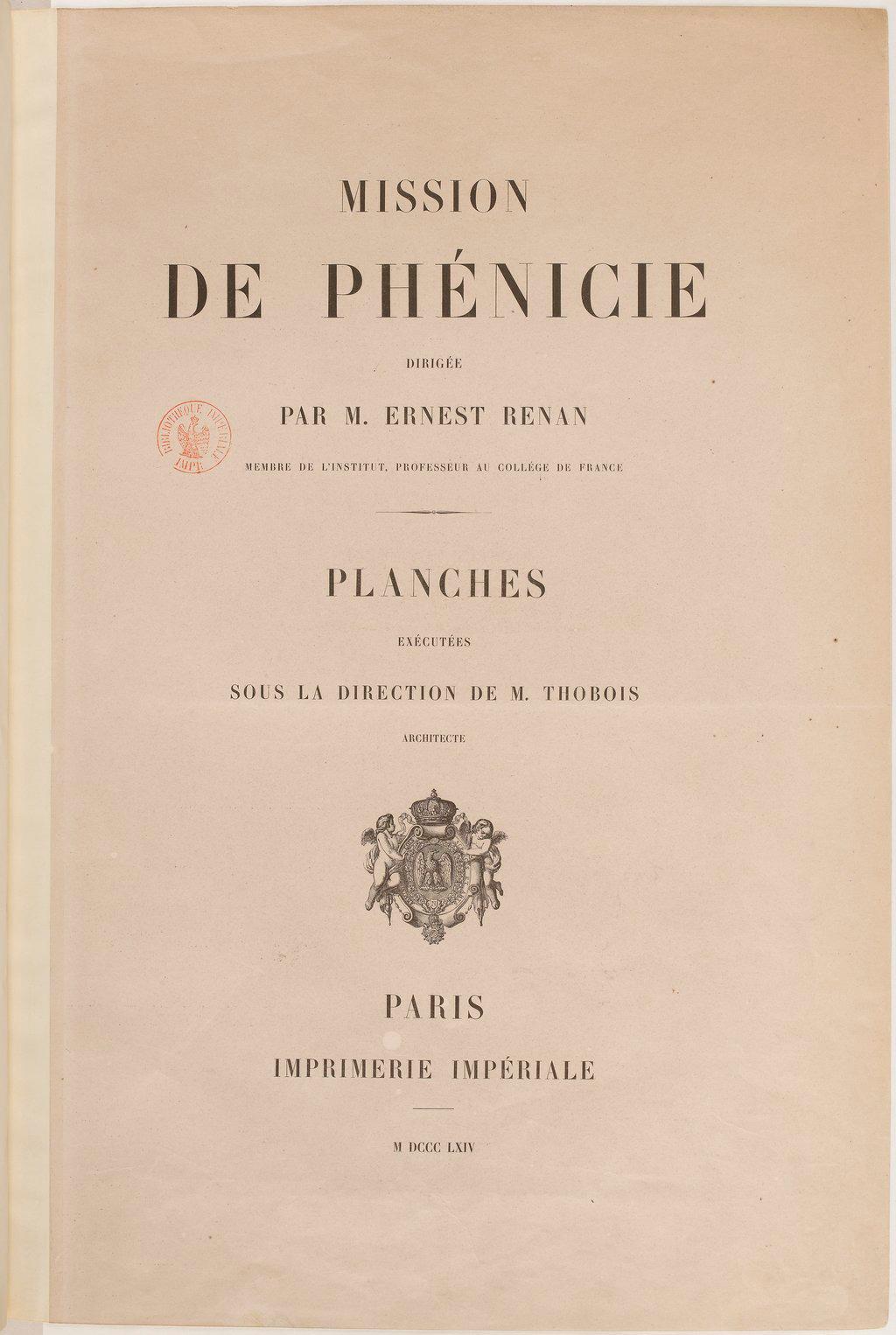 Mission de Phénicie - Wikipedia