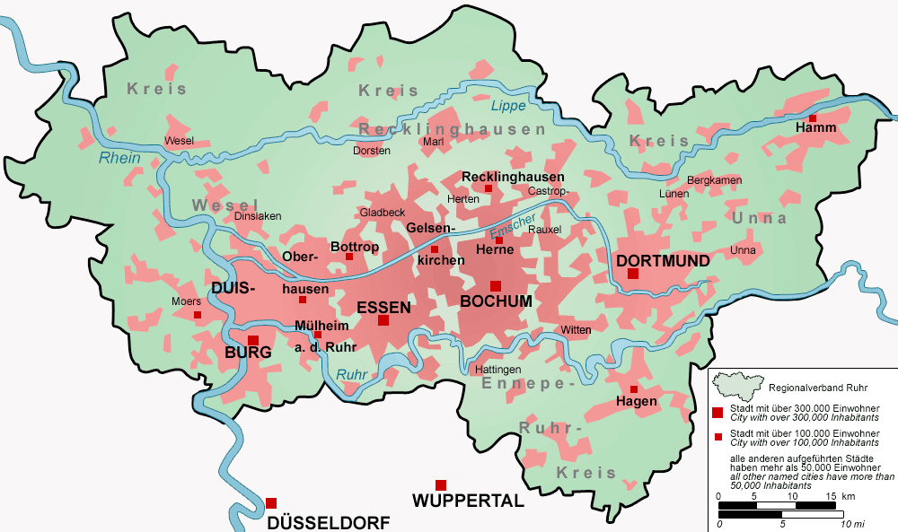 Ruhr (région) — Wikipédia