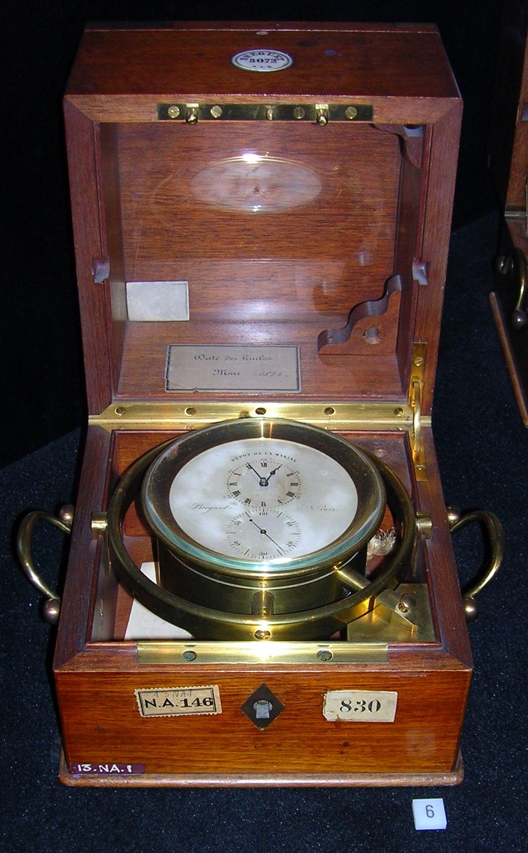 Chronomètre de marine — Wikipédia