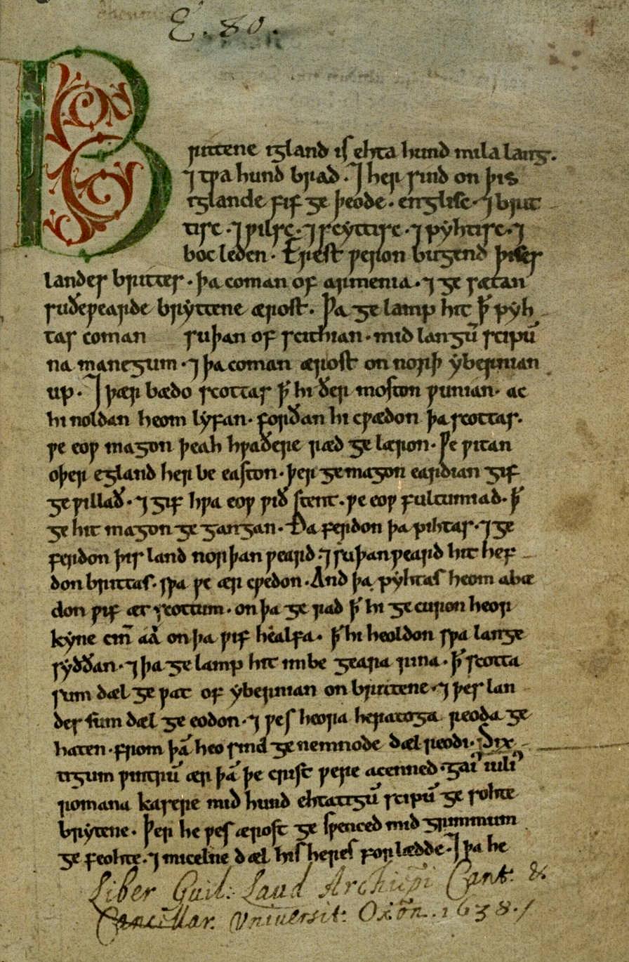 Anglo-Saxon Chronicle - Wikipedia