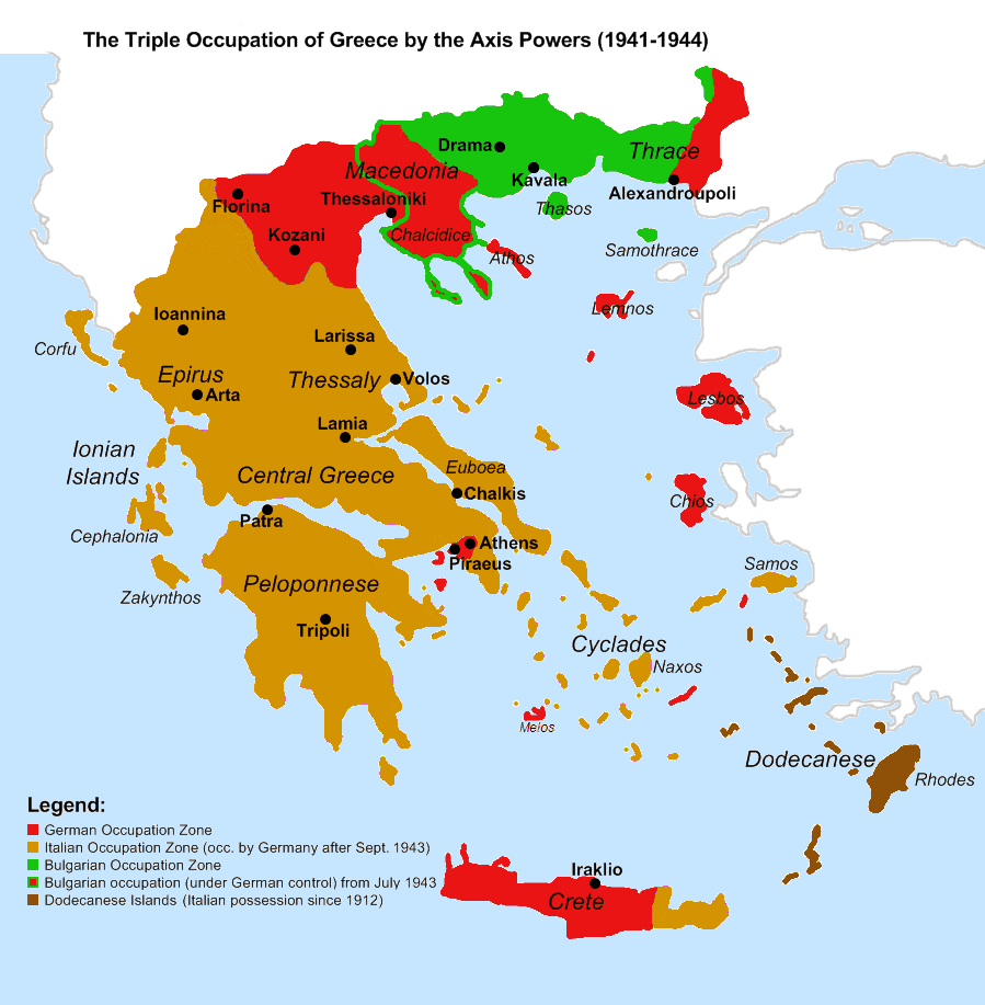 Axis occupation of Greece - Wikipedia