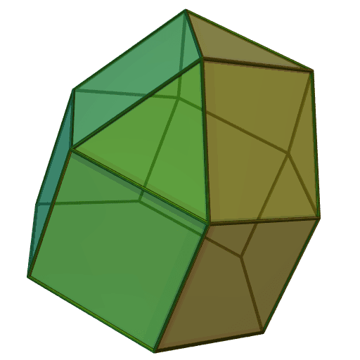 Elongated triangular cupola - Wikipedia