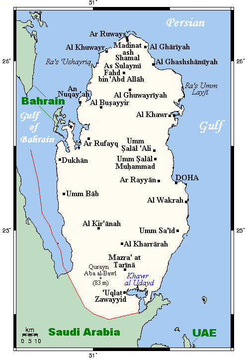 Geography of Qatar - Wikipedia