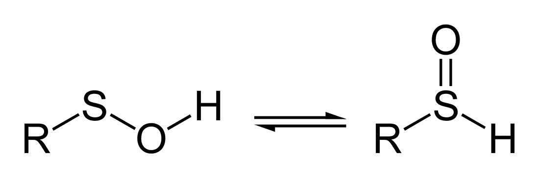 Acide sulfénique — Wikipédia