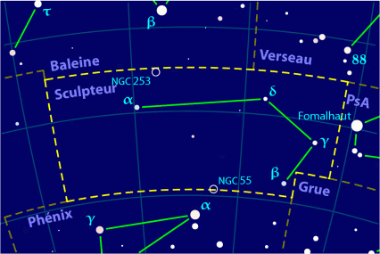 Sculpteur (constellation) — Wikipédia