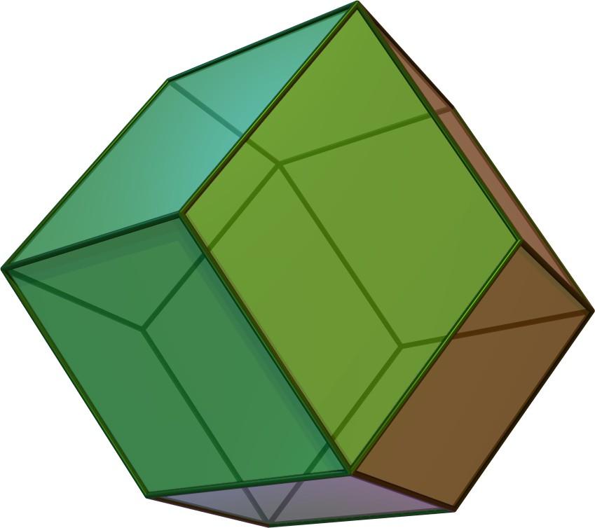 Rhombic dodecahedron - Wikipedia