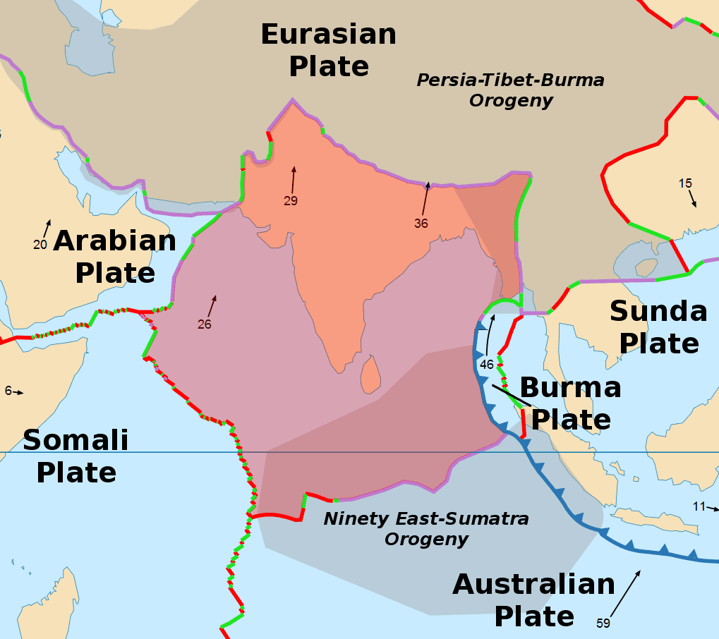 Indian plate - Wikipedia