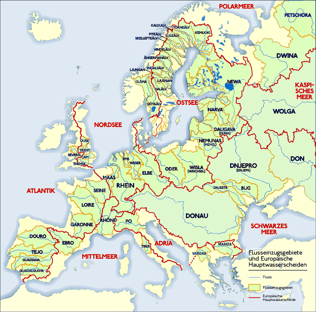 Drainage divide - Wikipedia